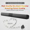 XIKCU Soundbar Speakers Bluetooth 5.3 Stereo Soundbar Surround Sound Home Cinema with Remote Control Support RCA AUX TF-Card