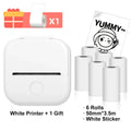 T02 Mini Thermal Printer Phomemo T02 Sticker Maker Machine Portable Bluetooth Pocket Printer Study Supplies for Photos Notes