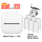 T02 Mini Thermal Printer Phomemo T02 Sticker Maker Machine Portable Bluetooth Pocket Printer Study Supplies for Photos Notes