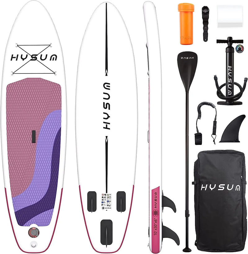 Double Layer paddle board Pvc Portable Sup Inflatable Supboard Backpack Inflavel Fold Surfboard сапборд