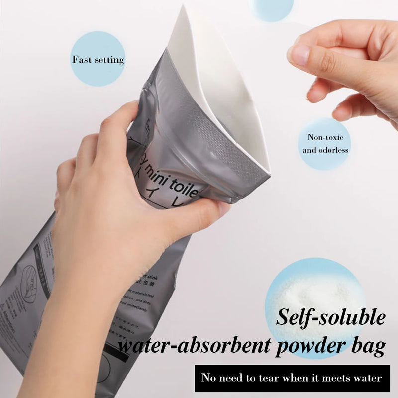 20-1PCS Outdoor Emergency Urinate Bags Disposable Piss Bag Travel Mini Mobile Toilet Portable Urine Bag Baby Vomiting Bag