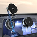 15W Magsafe Whiress Charger,With Vacuum Magnetic Suction Foldable 360°Rotating For iPhone Hands-Free For Driving Travel New