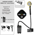 Portable Outdoor Rechargeable Electric Shower Pump USB Powered Waterproof for Outdoor Camping Beach Hiking Pet Bath Car Wash