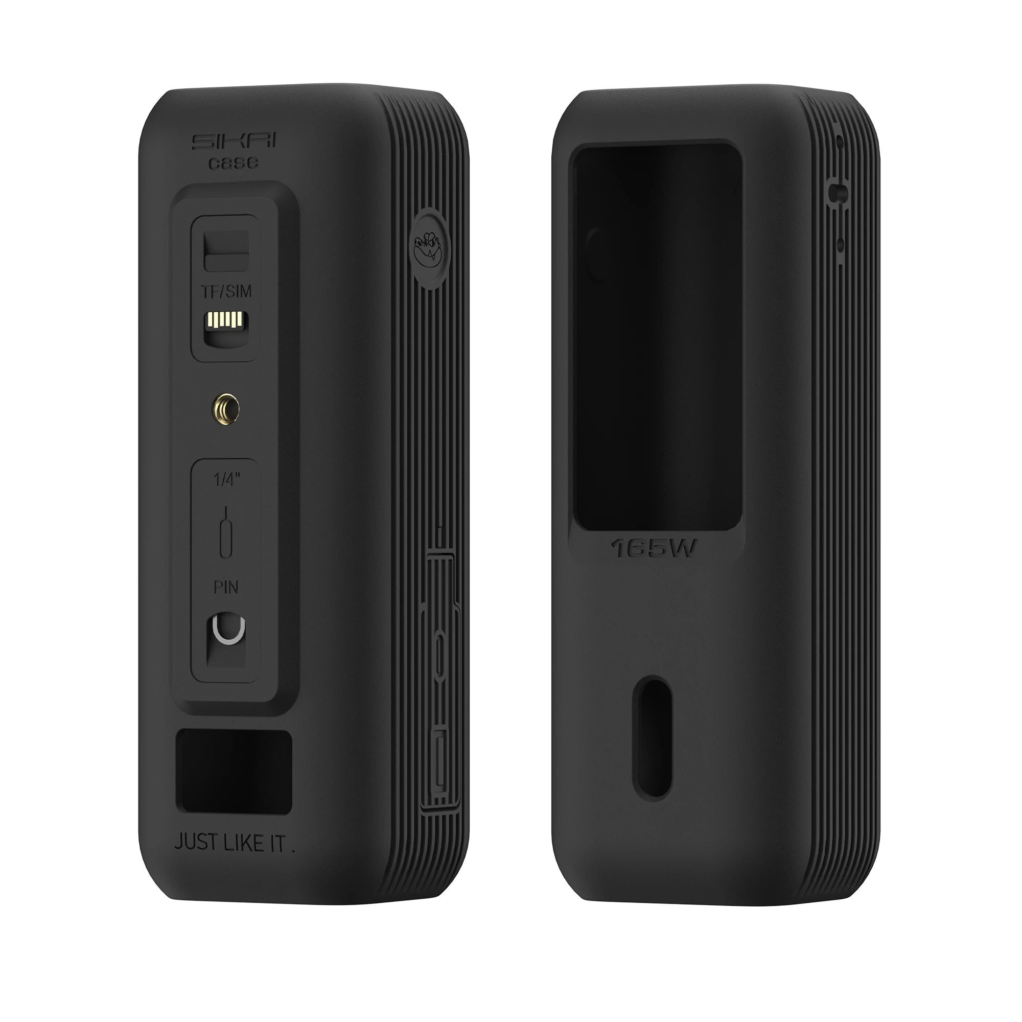 Silicone Case for Anker Zolo 25000mAh 165W Power Bank Protective Case TF/SIM card PIN storage Bag Portable Travel Carrying Case