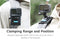 Vamson Universal Mobile Phone Holder Adjustable Cellphone Backpack Clip Mount for iPhone Bracket Smartphone Stand Fixed Hiking