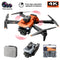 Dron profesional K6 Max 8K, cuadricóptero con GPS, tres cámaras HD, gran angular, flujo óptico, cuatro vías, evitación de obstác