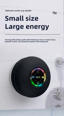 Mini Bluetooth Speaker Waterproof Bathroom Audio Wireless Shower Speakers RGB Light for Phone Soundbar Hand Free Car Loudspeaker