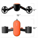 GENEINNO S2 Underwater Scooter,Dual Motors and Smart APP Support,Sea Scooter for Swimming Scuba Free Diving Snorkeling for Kids