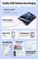 PD 20W Fast charger Cable For iphone 15 14 13 12 11 Pro Max X XS XR 8 7 6 6S Cell Phone Charger Charging Cable Accessories
