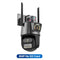 PTZ IP Camera 5K 9MP Wifi Camera 4K HD Dual Lens Security Protection Security CCTV Video Surveillance Camera Police Light Alarm
