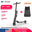 HX X6 E Scooter 350W 25KM/H   Electric Scooter Foldable Electric Kick Scooters 5.5 Inch APP Smart escooter for Adults