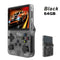 R36S Retro Handheld Video Game Console Linux System 3.5 Inch IPS Multiple colors are available Screen Portable Player 64GB Games