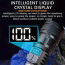 High Power Rechargeable Led Flashlight Very Strong Led Flashlight With Built-in Battery Torch For Outdoor Camping Hiking Fishing