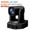4K PTZ NDI Camera 12X 20X Optical Zoom AI Auto Tracking with PoE HDMI/SDI/USB/IP Live Streaming PTZ Camera for Church Services