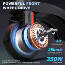 HX X6 E Scooter 350W 25KM/H   Electric Scooter Foldable Electric Kick Scooters 5.5 Inch APP Smart escooter for Adults