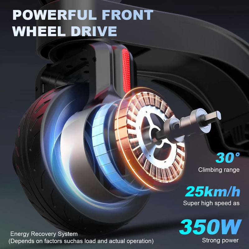 HX X6 E Scooter 350W 25KM/H   Electric Scooter Foldable Electric Kick Scooters 5.5 Inch APP Smart escooter for Adults