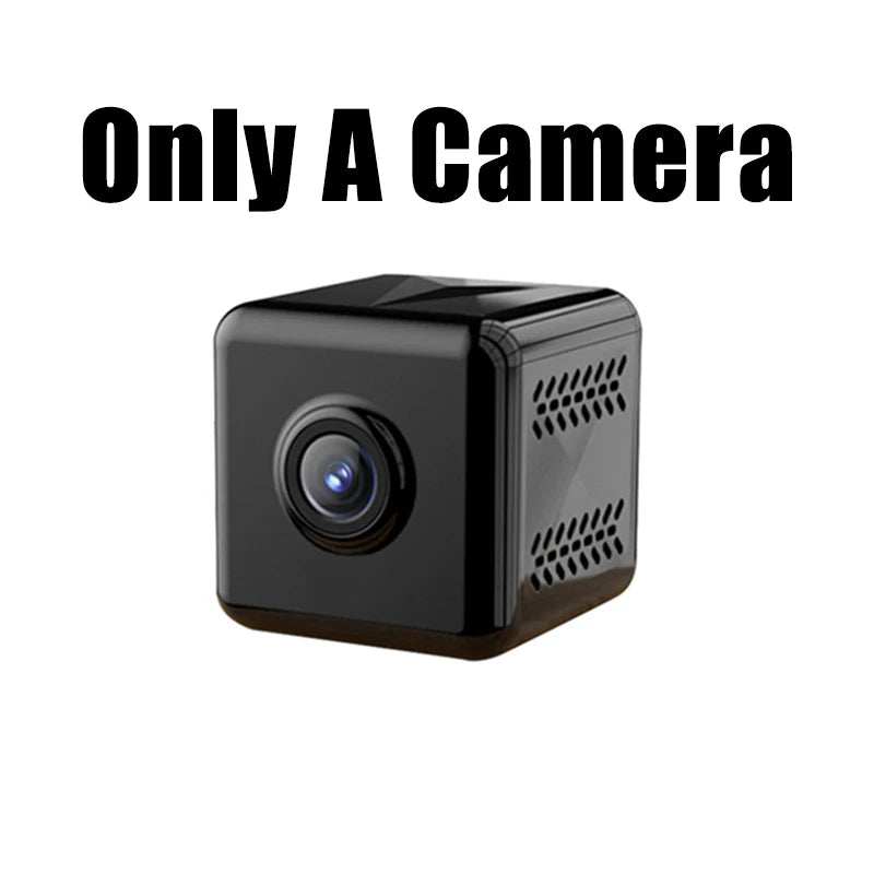 Indoor Wireless Home HD Camera Small Wifi Pet Camera 1080p Nanny Camera Motion Detection Alarm Night Vision Real-Time Monitoring