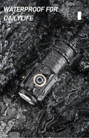 Powerful Mini LED Flashlight Super Bright Aluminium Pocket Torch Rechargeable Waterproof Hiking Camping Flash Light with Magnet