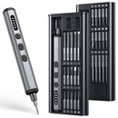 Mini Electric Screwdriver Set 38 in 1 Magnetic Screwdriver with 30 Bits 5 Torque Settings Multi-Function Repair Power Tool Set