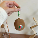 3D Simulation Plush Kiwi Fruit Bluetooth Headphones Cases for Airpods 1 2 Pro 2 Wireless Headset Cover for Airpods 3 4 2024 Case