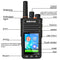 Hiroyasu HI-B8 2G 3G 4G LTE Cellular Network WIFI PoC FM Walkie Talkie 2GB+16GB Android9.0 Phone Call GPS 2.4"Touch Screen Radio