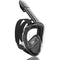 Kids Snorkel Mask Full Face, Snorkeling Set with Camera Mount, Foldable 180 Degree Panoramic View Snorkeling Gear Anti-Fog Leak