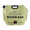 Outdoor Large Capacity Water Bag 8L Foldable Water Storage Bag Portable Hiking Water Container Bucket Pouch Camping Supplies