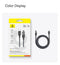 Baseus 20W USB C Cable For iPhone 14 13 12 LED Display USB Cable Type C for iPad Pro Fast Charging Data Wire
