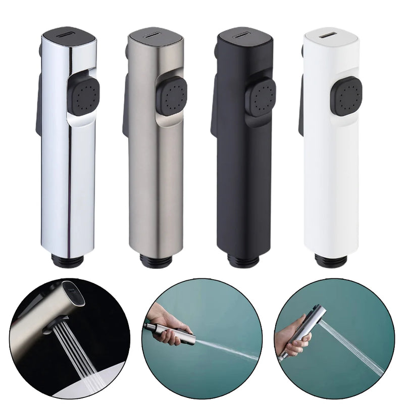 1PC Toilet Douche Bidet Head Handheld Spray For Sanitary Shattaf Shower Bathroom ABS G1/2" Faucet Bidet Water Leakage Parts