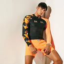 Diving Suit for Men Swimsuit Long Sleeved Sunscreen Quick Drying Rash Guard Surfing Suit Snorkeling Set Bathing Suit