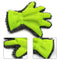 Car Washing Full-Finger Soft Gloves Cleaning Brush for Car Motorcycle Motorbike Washing Drying Towels Car Accessories