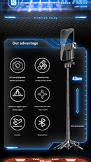 Mobile selfie stick handle, tripod photography tool handheld stabilizer shooting assistant multifunctional travel portable stand