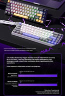 Aula Win60 Win68 He Magnetic Switch Keyboards 8K Gaming Mechanical Keyboard Wired Esports RGB Light Hot-Swap For Pc Gamer Gift