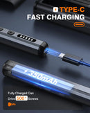 Mini Electric Screwdriver Set 38 in 1 Magnetic Screwdriver with 30 Bits 5 Torque Settings Multi-Function Repair Power Tool Set