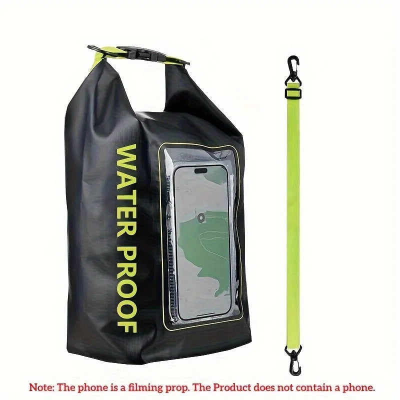 Waterproof PVC Dry Bag 5L 2L Swimming Diving Rafting Floating Shoulder Outdoor Beach Sport Kayaking Travel Crossbody Bag Surfing