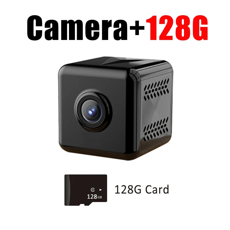 Indoor Wireless Home HD Camera Small Wifi Pet Camera 1080p Nanny Camera Motion Detection Alarm Night Vision Real-Time Monitoring
