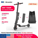 HX X6 E Scooter 350W 25KM/H   Electric Scooter Foldable Electric Kick Scooters 5.5 Inch APP Smart escooter for Adults