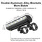 Fivemi Bicycle Light Front 10000mAh Bike Light Power Bank Flashlight USB Charging MTB Road Cycling Lamp Accessories Taillight