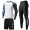 Diving Suit for Men Swimsuit Long Sleeved Sunscreen Quick Drying Rash Guard Surfing Suit Snorkeling Set Bathing Suit