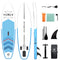 Double Layer paddle board Pvc Portable Sup Inflatable Supboard Backpack Inflavel Fold Surfboard сапборд