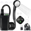 Portable Outdoor Rechargeable Electric Shower Pump USB Powered Waterproof for Outdoor Camping Beach Hiking Pet Bath Car Wash