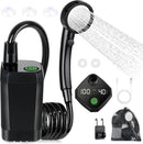 Portable Outdoor Rechargeable Electric Shower Pump USB Powered Waterproof for Outdoor Camping Beach Hiking Pet Bath Car Wash