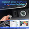 Car AI Box Carplay Android Auto Wireless Adapter 2 In 1 Mini Box Wireless Adapter Plug And Play 2.4-5.8GHz WiFi Bluetooth