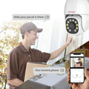 4K PTZ IP Camera POE Onvif SecurityOutdoor Color Night Vision Smart AI P2P Pan Tilt With Motion Detection Two Way Audio SD Slot