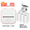 T02 Mini Thermal Printer Phomemo T02 Sticker Maker Machine Portable Bluetooth Pocket Printer Study Supplies for Photos Notes