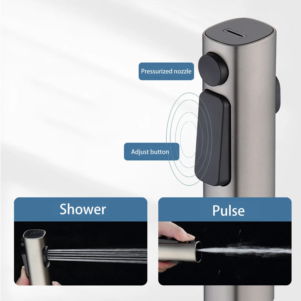 1PC Toilet Douche Bidet Head Handheld Spray For Sanitary Shattaf Shower Bathroom ABS G1/2" Faucet Bidet Water Leakage Parts