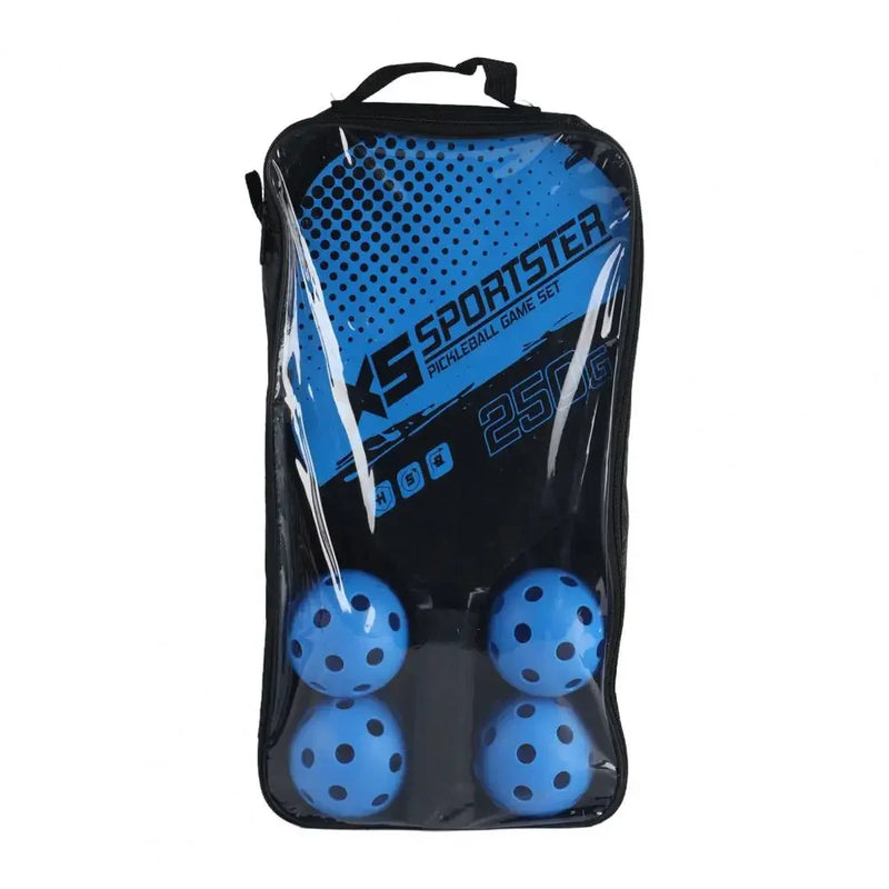 Pickleball Paddle Set With 2 Rackets 4 Balls Wooden Pickleball Paddle Racket Set With Ball Outdoor FOR Sports Combination