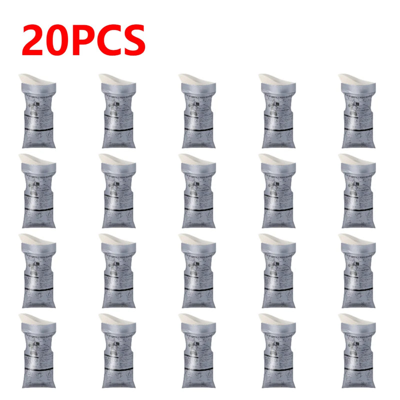 20-1PCS Outdoor Emergency Urinate Bags Disposable Piss Bag Travel Mini Mobile Toilet Portable Urine Bag Baby Vomiting Bag