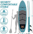 Double Layer paddle board Pvc Portable Sup Inflatable Supboard Backpack Inflavel Fold Surfboard сапборд