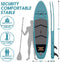 Double Layer paddle board Pvc Portable Sup Inflatable Supboard Backpack Inflavel Fold Surfboard сапборд